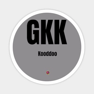 GKK Kooddoo airtport code Magnet